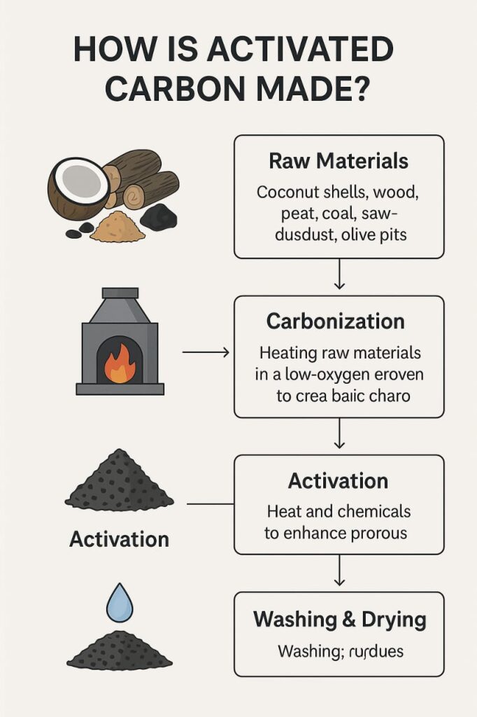making Activated carbon 
